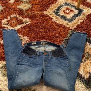 Madewell Maternity skinny jeans